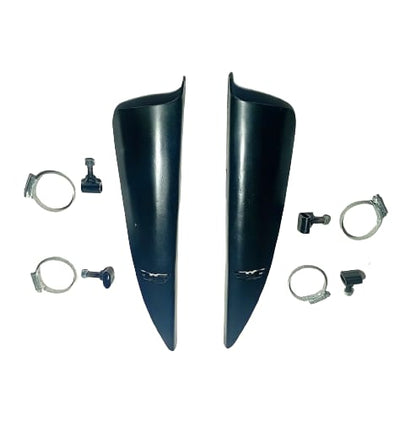 DMotoTech Black Wind Deflector for Super Meteor 650