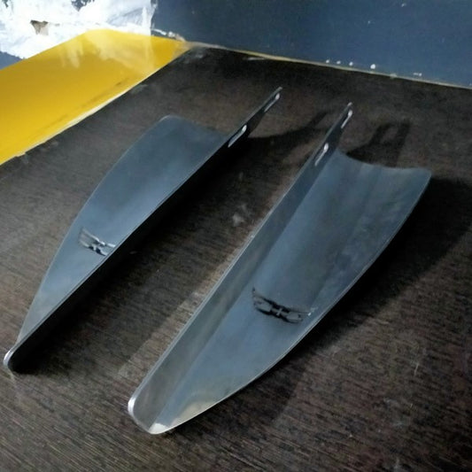 DMotoTech Chrome Wind Deflector for Super Meteor 650