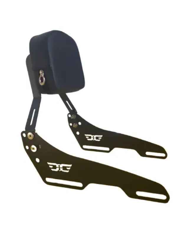 DMotoTech Backrest for Harley-Davidson Street 750 with Removable Luggage Rack