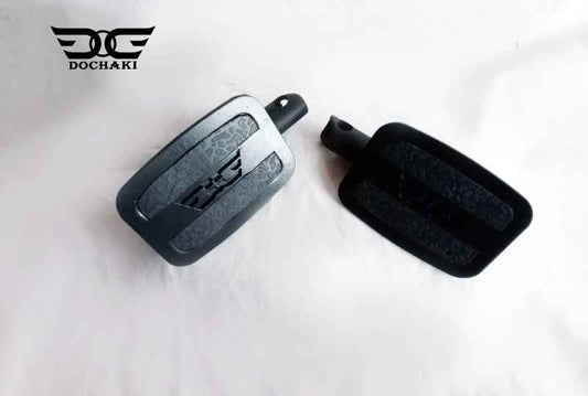 DMotoTech Footboard Premium Anti-Slip Motorcycle Footrest for Harley Davidson Street 750 Black