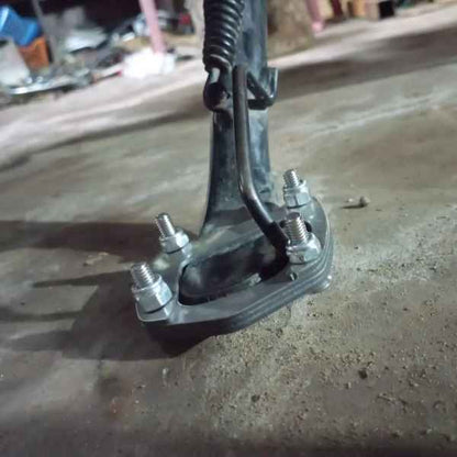 DMotoTech Side Stand Extender / Anti-Sink Kickstand Foot Pad for Harley Davidson Street 750