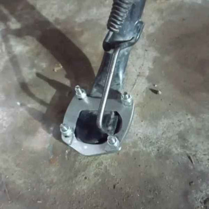 DMotoTech Side Stand Extender / Anti-Sink Kickstand Foot Pad for Harley Davidson Street 750