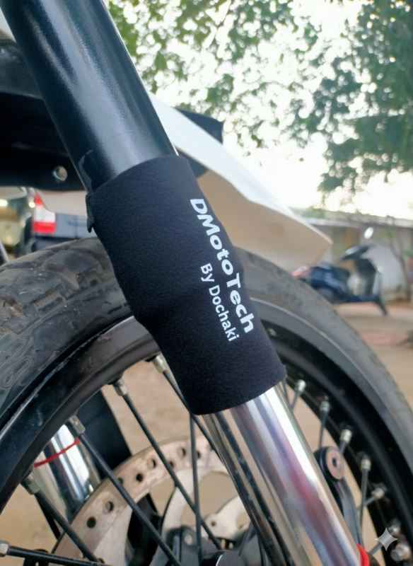 DMotoTech Universal Black Fork Seal Covers