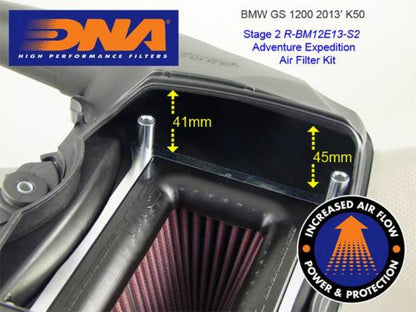 DNA Air filter For BMW-R-BM12E13-S2