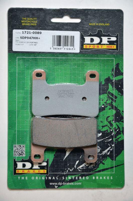 DP Brakes – SDP Sport HH+ Pads for Kawasaki Ninja 1000 - SDP 947 (Front)