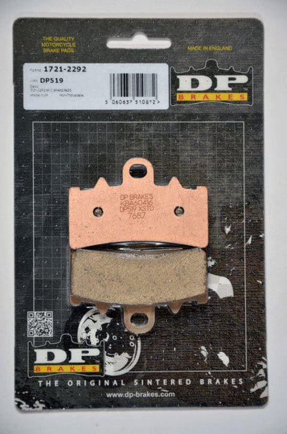 DP Brakes – Standard Pads for Harley-Davidson Street 750 - DP 519 (Front)