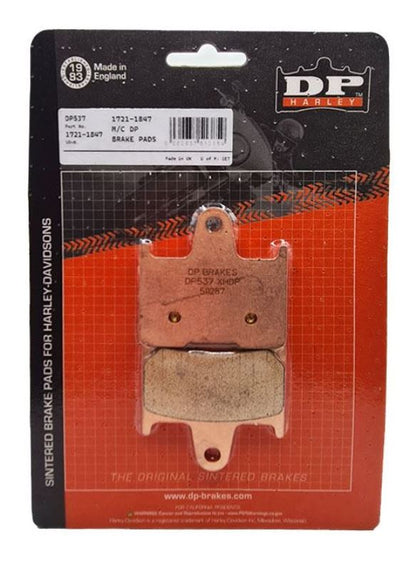 DP Brakes – Standard Pads for Harley Iron 883 - DP 537 (Rear)