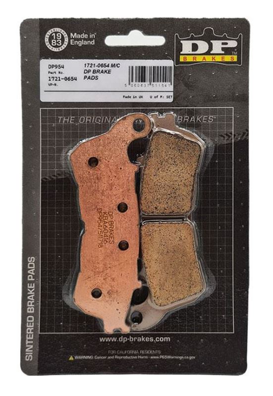 DP Brakes – Standard Pads for Honda CBR 250R (ABS) - DP 954 (Front)