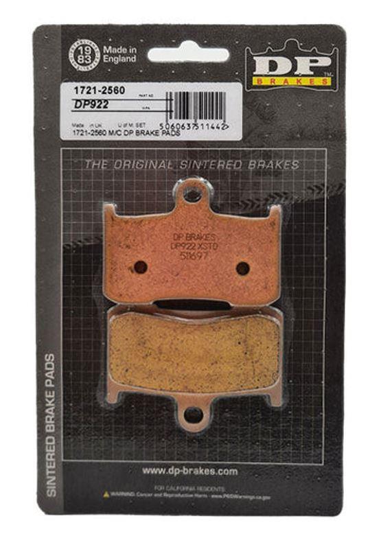 DP Sintered Brake Pads for Triumph Street Triple 675R (2009-2012) Front-DP 922 (Set of 2)