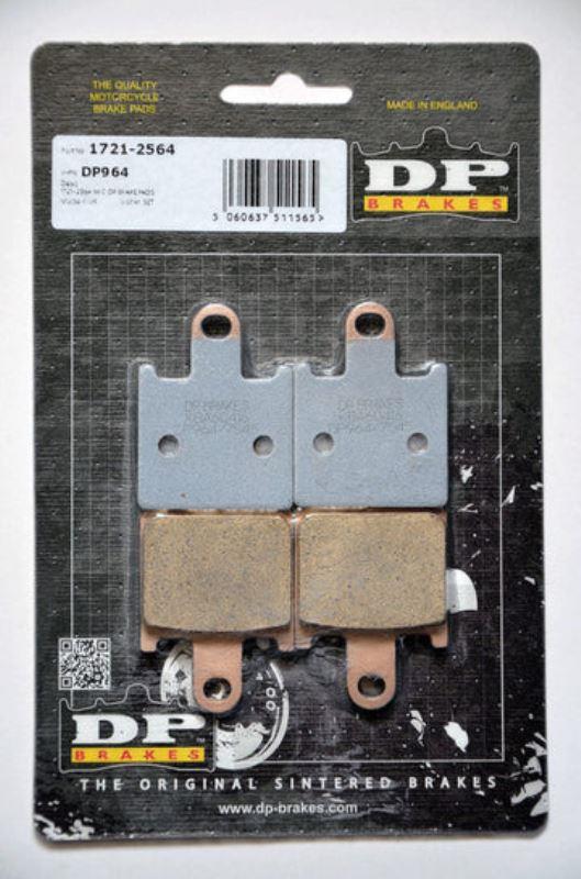DP Sintered Brake Pads for Kawasaki ZX 14R (2006-2017) Front-DP 964 (Set of 2)