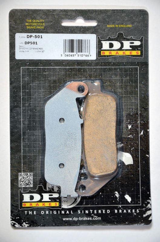 DP Sintered Brake Pads for Triumph Tiger 800 XC/XCX (2015-2017) Rear-DP 501 (Set of 2)