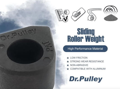 DR Pulley Sliding Roller Weight (21*15*18.5g Aprilia Sr150 / Vespa Vxl150/ Sxl150)