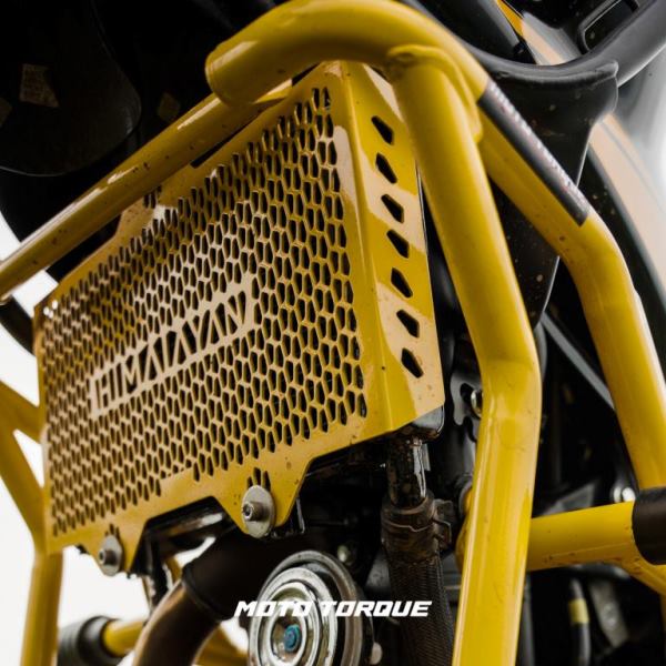Moto Torque Himalayan 450 - Radiator Guard (yellow)
