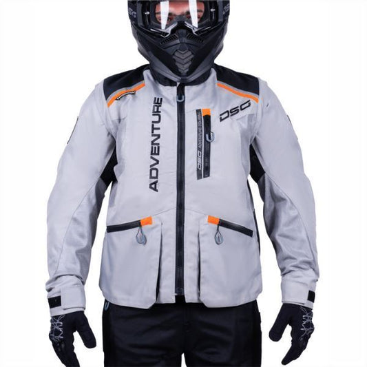 DSG Adv Riding Jacket-Black Grey Orange