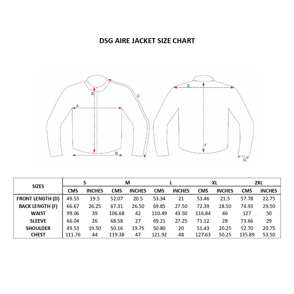 DSG Aire Riding Jacket Black Grey Red - Riders Junction