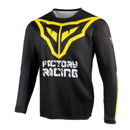 DSG Alpha Racing Jersey Black Yellow