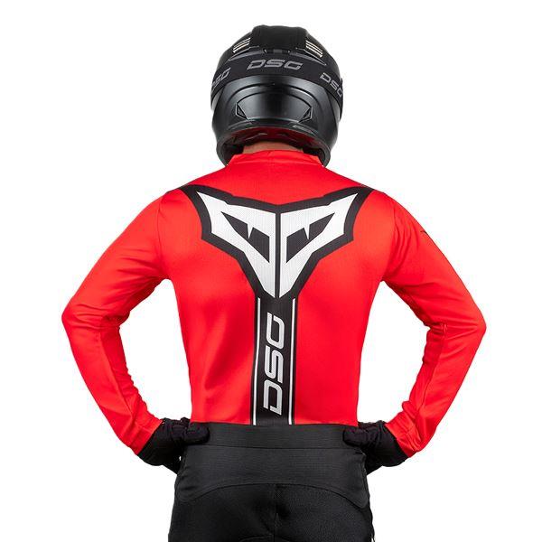 DSG Alpha Racing Jersey Red Black