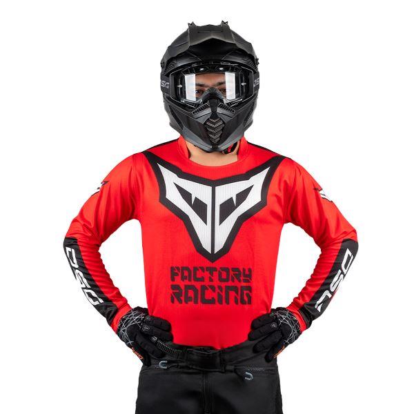 DSG Alpha Racing Jersey Red Black