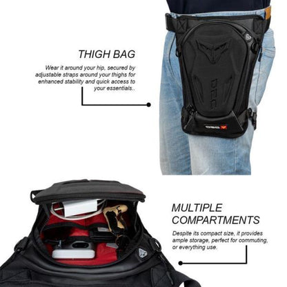 DSG Alpha Thigh Bag - Black