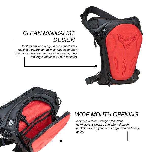 DSG Alpha Thigh Bag - Red