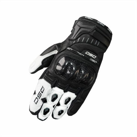 DSG Carbon X V1 Riding Glove-Black White
