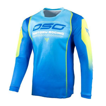 DSG Factory Racing Jersey Racing Aqua Blue