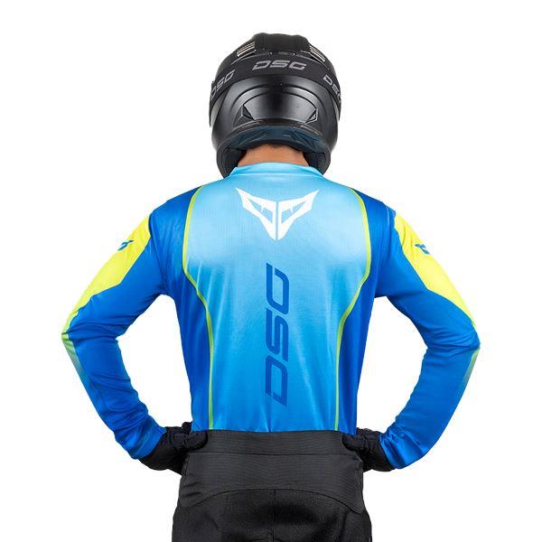 DSG Factory Racing Jersey Racing Aqua Blue