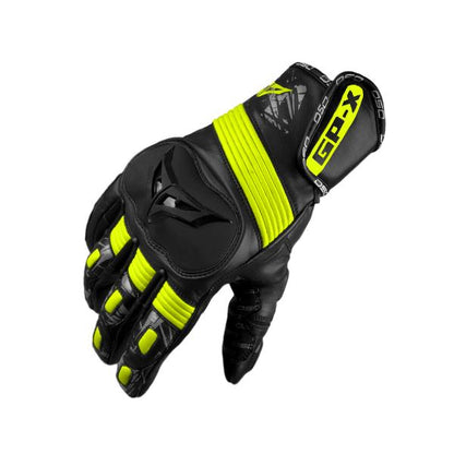 DSG GPX Riding Glove-Yellow Fluo