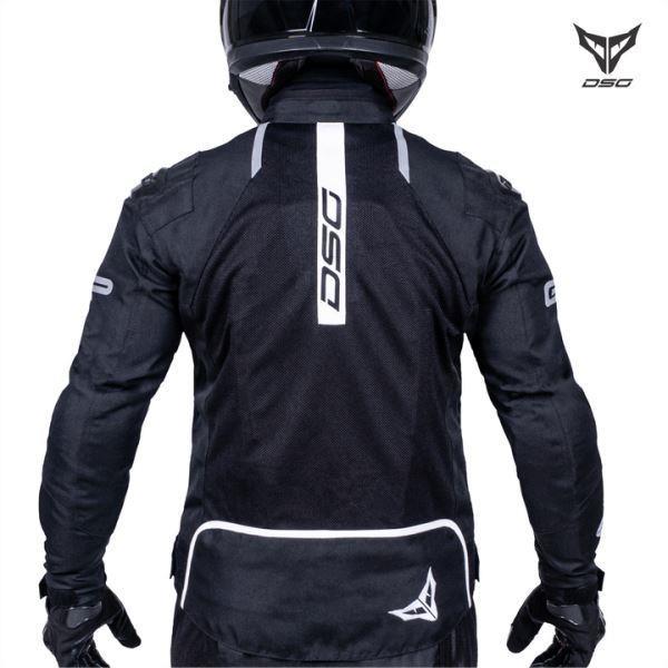 DSG GPX Riding Jacket-Black/White