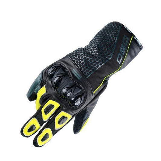 DSG Hydro V2 Riding Glove Black Yellow Fluo