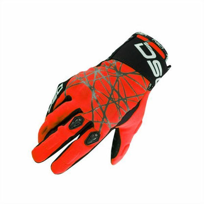 DSG Phoenix Air Riding Glove-Black White Red