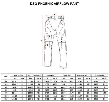 DSG Phoenix Airflow Pant Black - Riders Junction