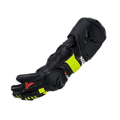 DSG Race Pro Sport Gloves-Yellow Fluo