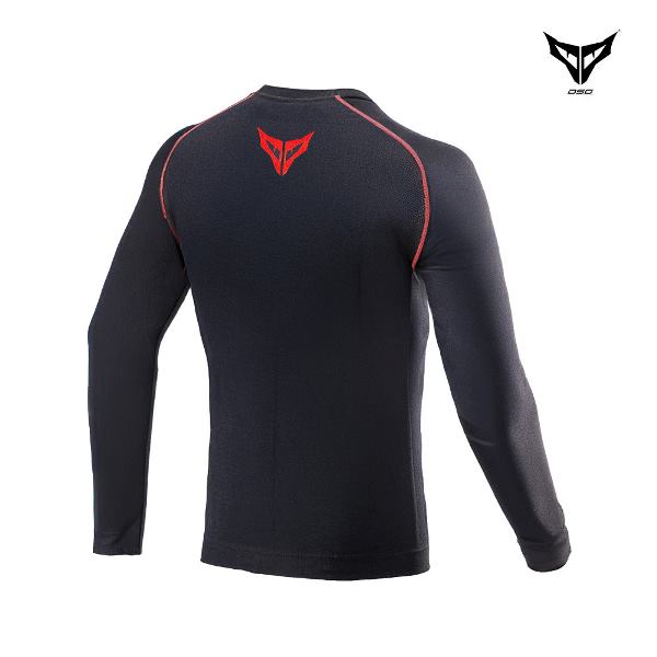 DSG Race Pro Sport Riding Jacket-(Black Red Gold)