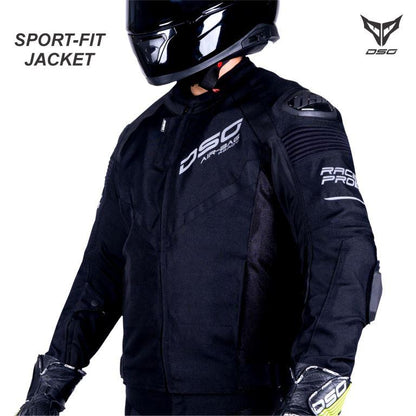 DSG Race Pro V2 Riding Jacket - Black