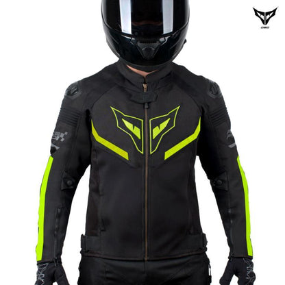 DSG Race Pro V3 Riding Jacket-Yellow Fluo