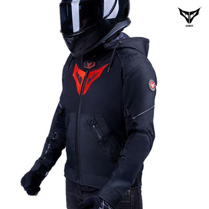 DSG Yakuza Riding Jacket-Black/Red
