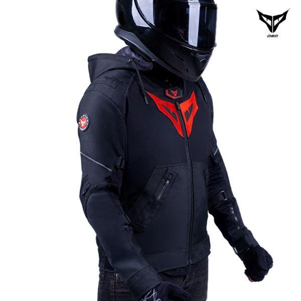 DSG Yakuza Riding Jacket-Black/Red