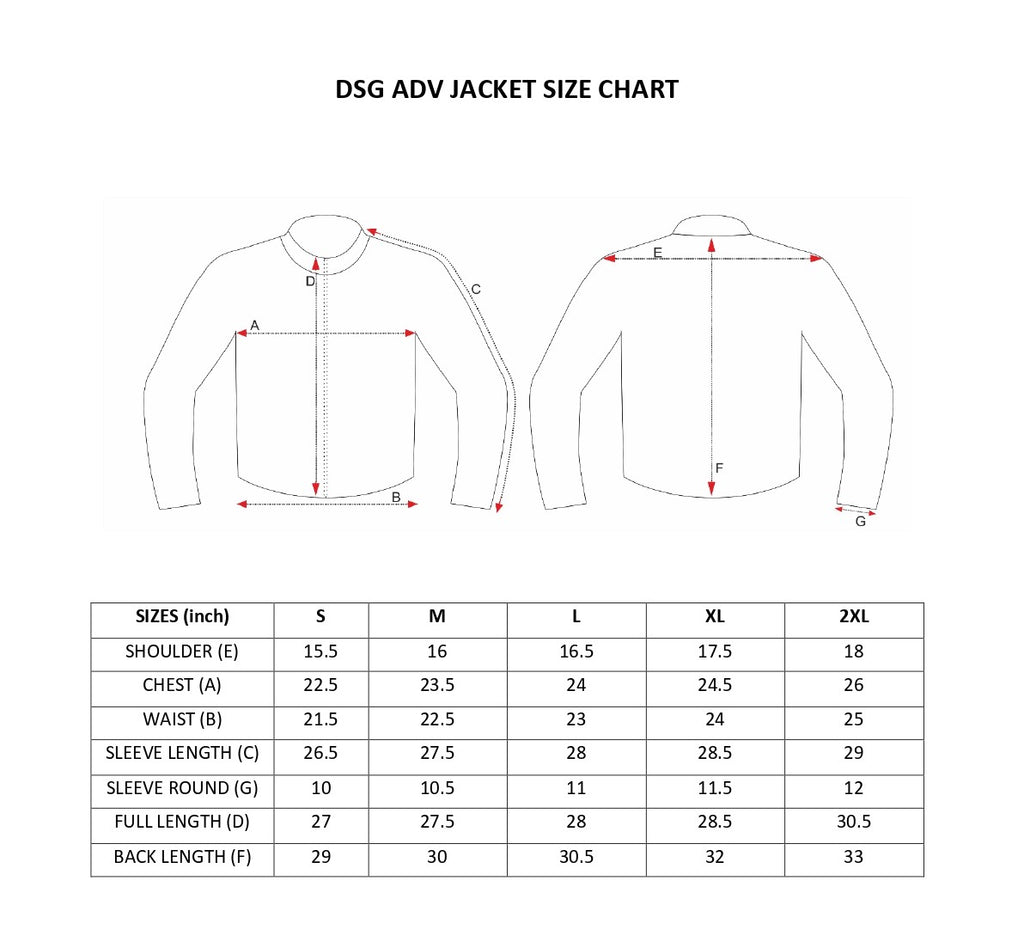 DSG Adv Riding Jacket Black Yellow Fluo - Riders Junction