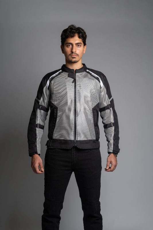 DSG Aire Riding Jacket (Light Grey Black White)