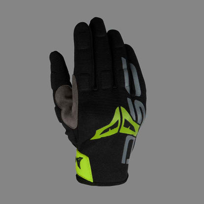 DSG Alpha Air Gloves (Black Yellow Fluo)