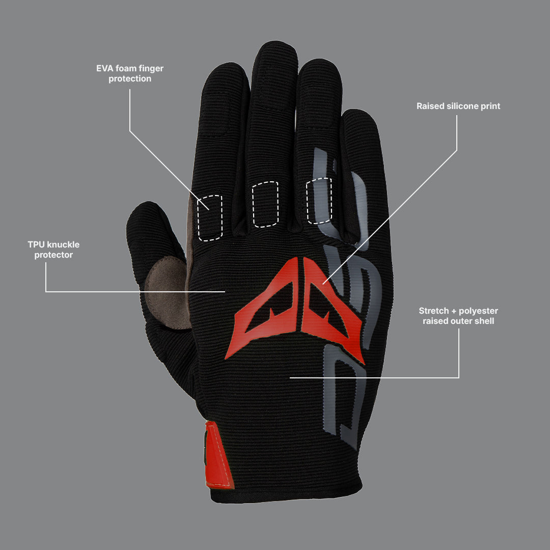 DSG Alpha Air Gloves (Red)
