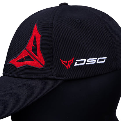 DSG Alpha Cap - Unisex (Black Red)