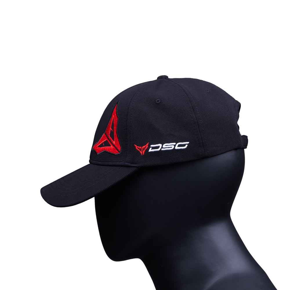DSG Alpha Cap - Unisex (Black Red)