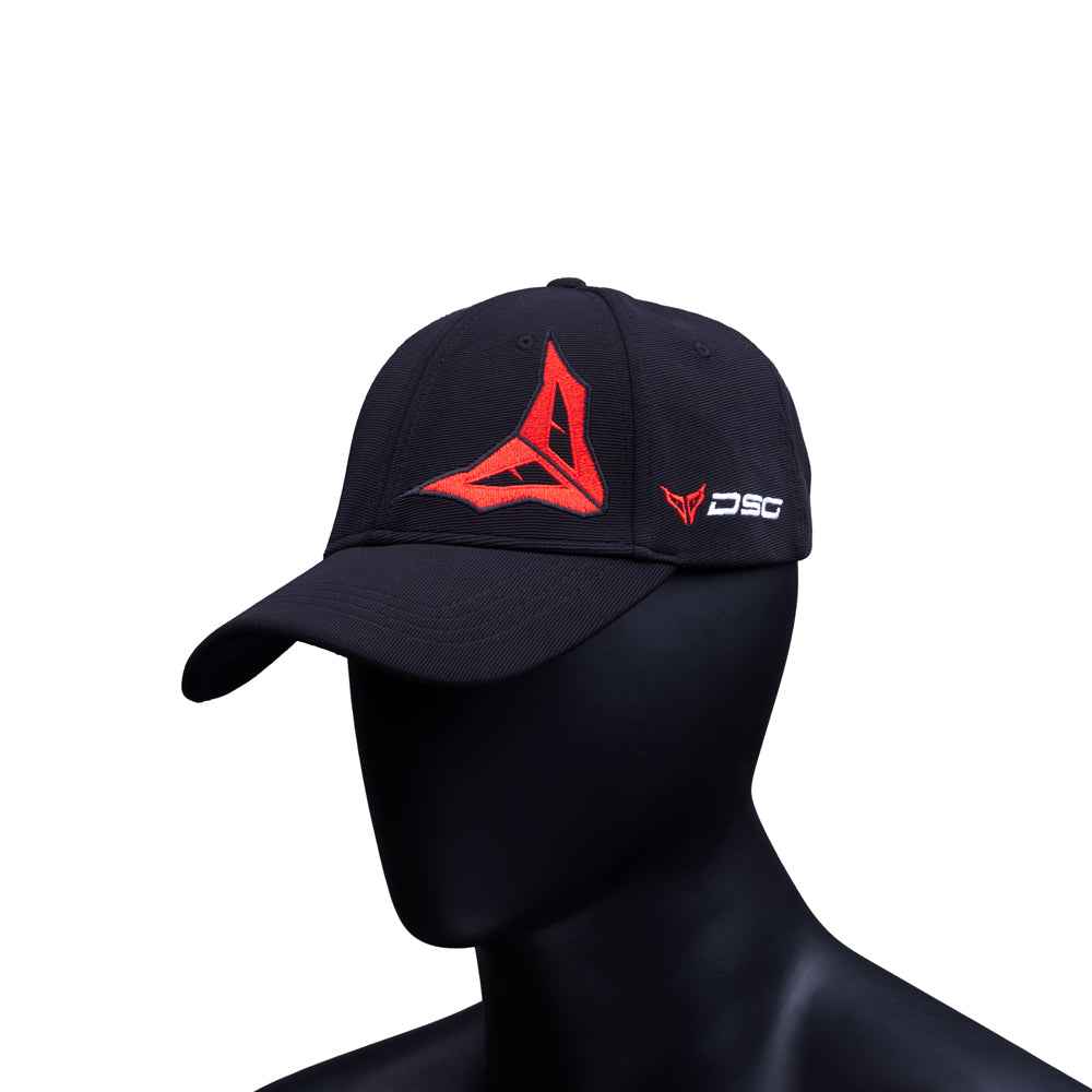 DSG Alpha Cap - Unisex (Black Red)