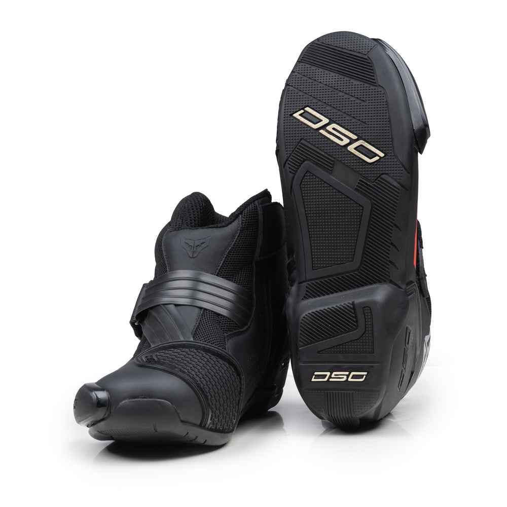 DSG GP-1 Riding Boot (Black Red)