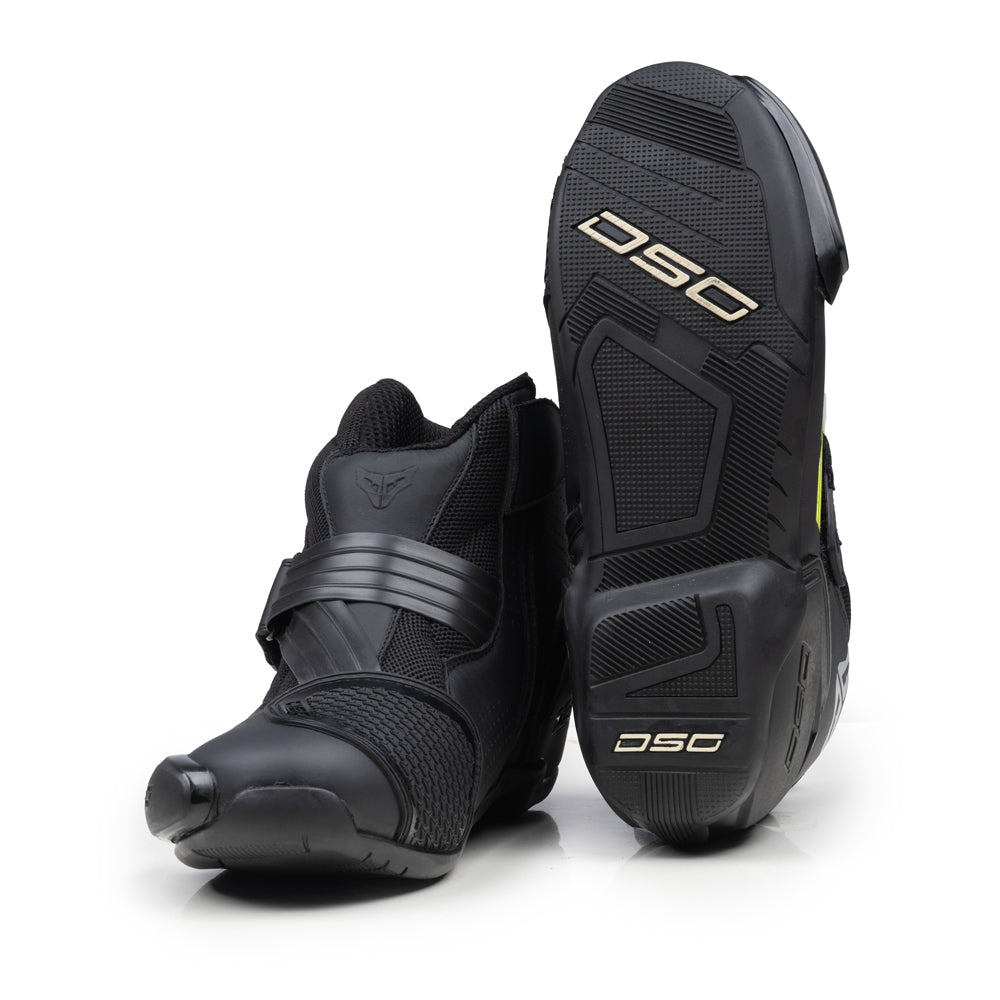 DSG GP-1 Riding Boot (Black Yellow Fluo)