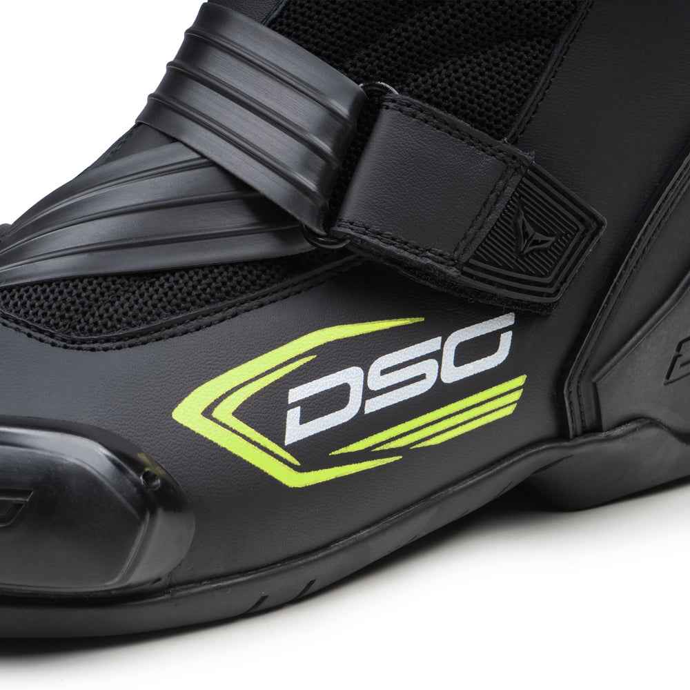 DSG GP-1 Riding Boot (Black Yellow Fluo)