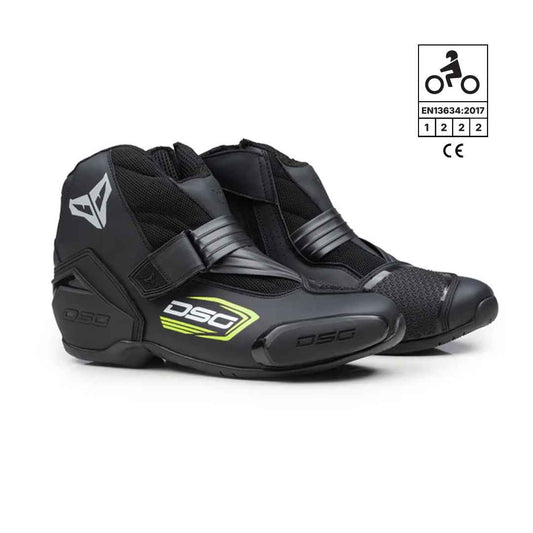 DSG GP-1 Riding Boot (Black Yellow Fluo)