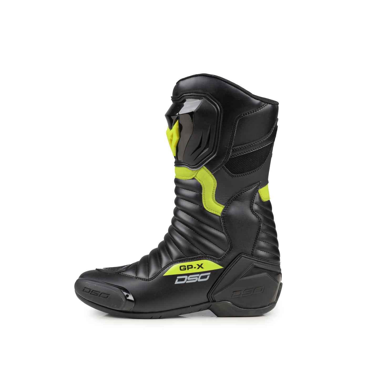 DSG GP-X Riding Boot (Black Yellow Fluo)
